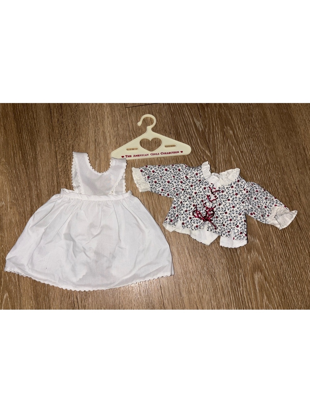 American Girl Samantha Play Dress Pinafore Pleasant Co